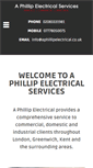 Mobile Screenshot of aphillipelectrical.co.uk